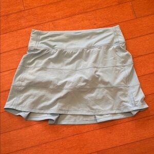 Lululemon Pace Rival Skirt Sky Blue